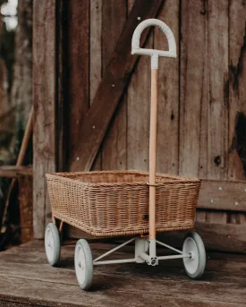 Rattan Wonder Wagon | Natural