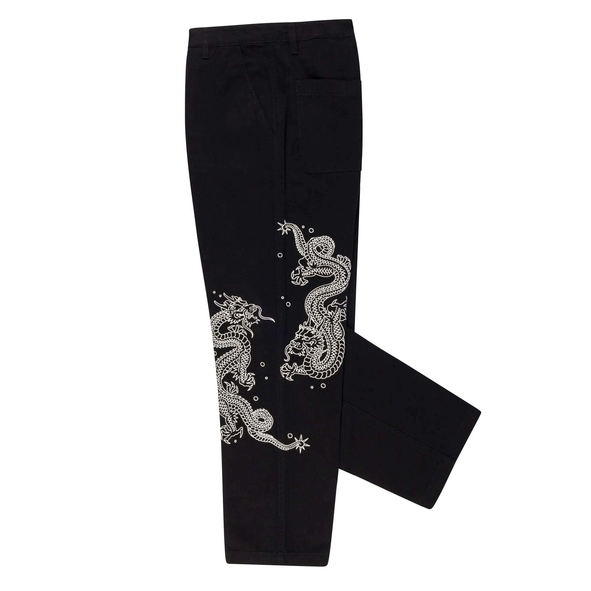 Ryu Wide Leg Pants (Black)