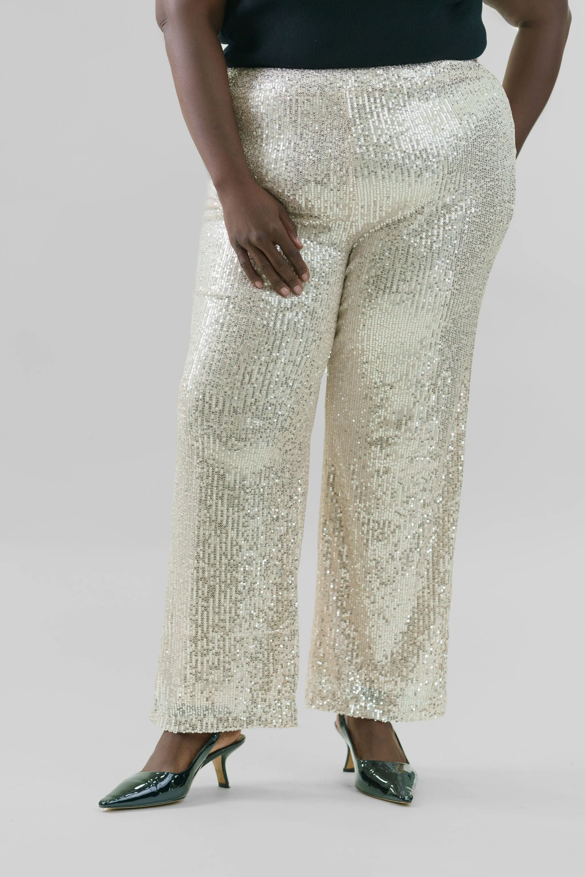 SEQUIN BELL PARTY PANT