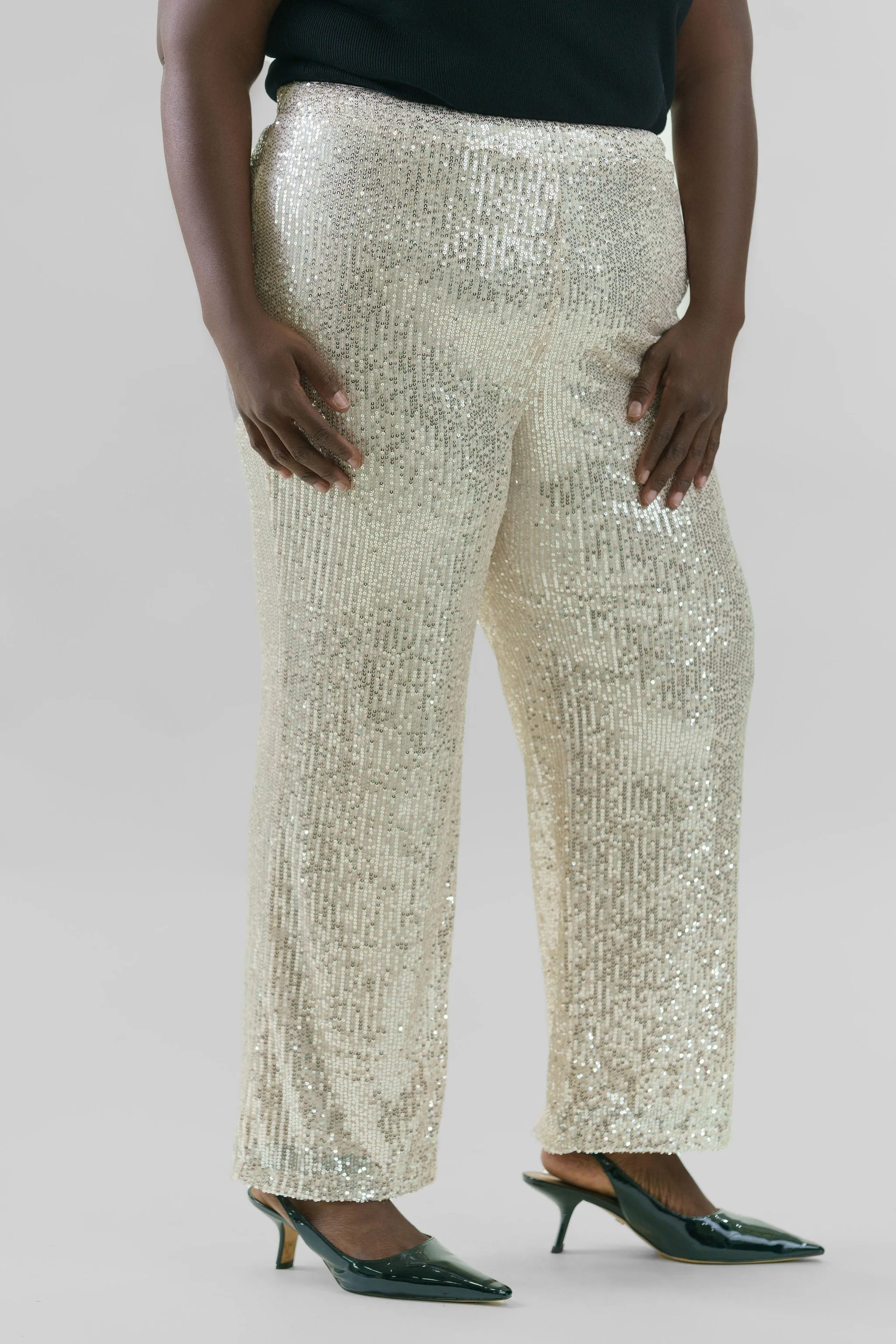 SEQUIN BELL PARTY PANT
