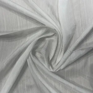South Silk RFD White Solid Dyeable Fabric