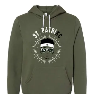 St. PatriKC Patrick Mahomes Ultra Soft Hoodie Sweatshirt - Military Green