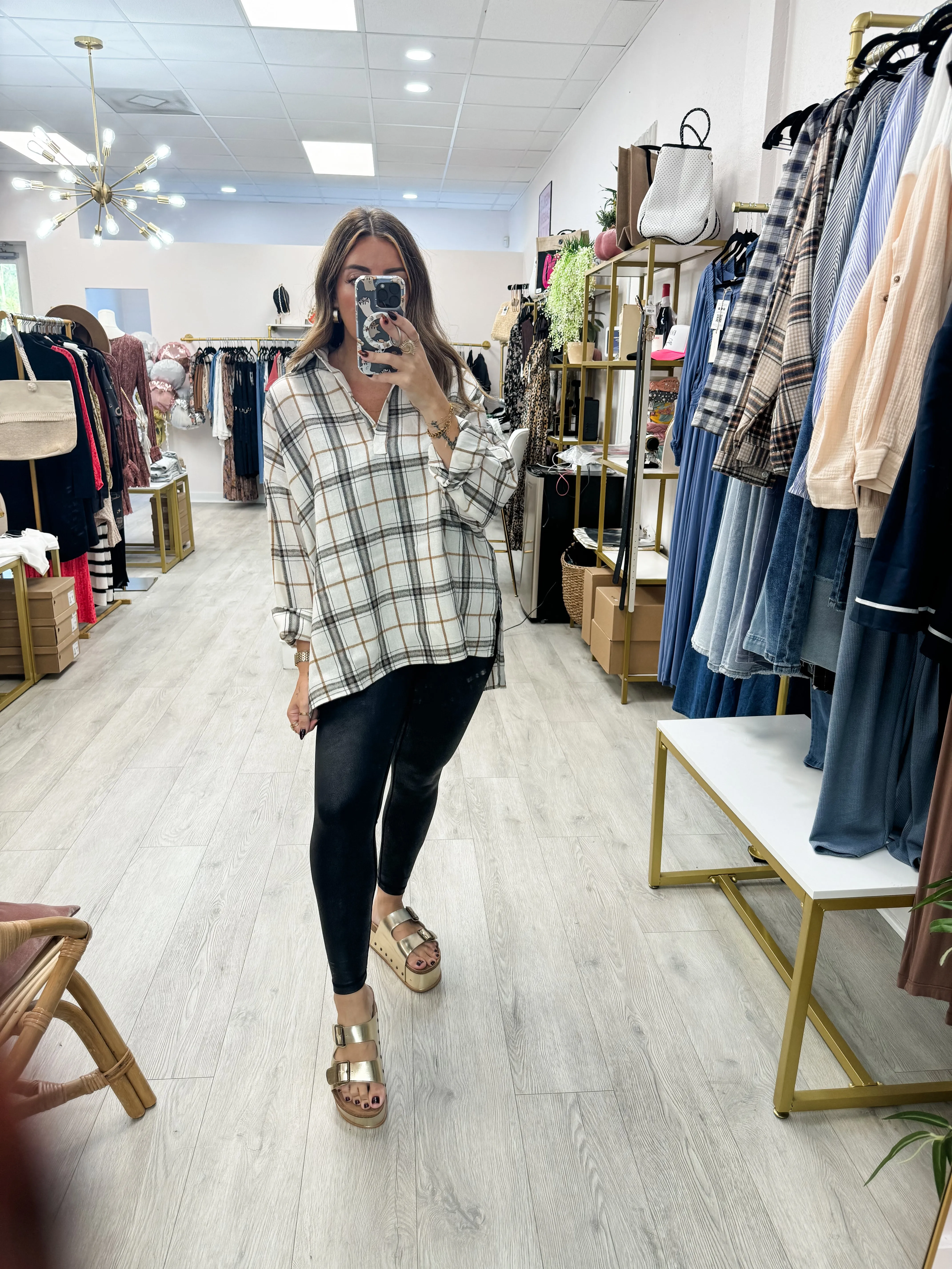 Tamara Plaid Shirt