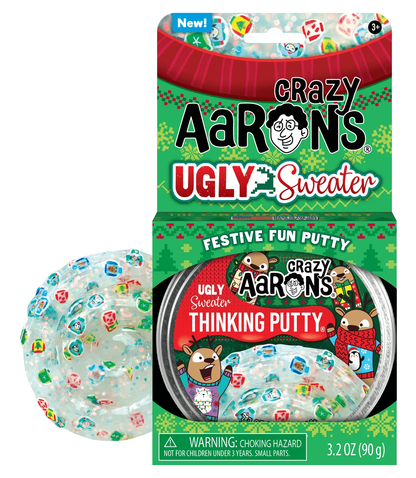 Ugly Sweater Thinking Putty
