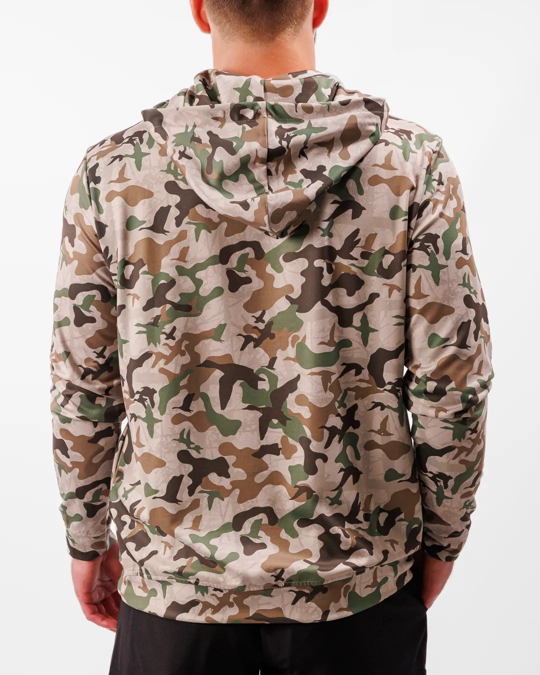 Waterfowl Camo Zip Hoodie