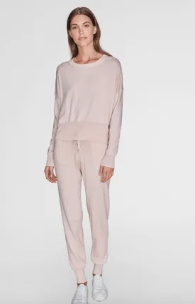 White   Warren  - Drop Shoulder Sweatshirt Rosewater Heather