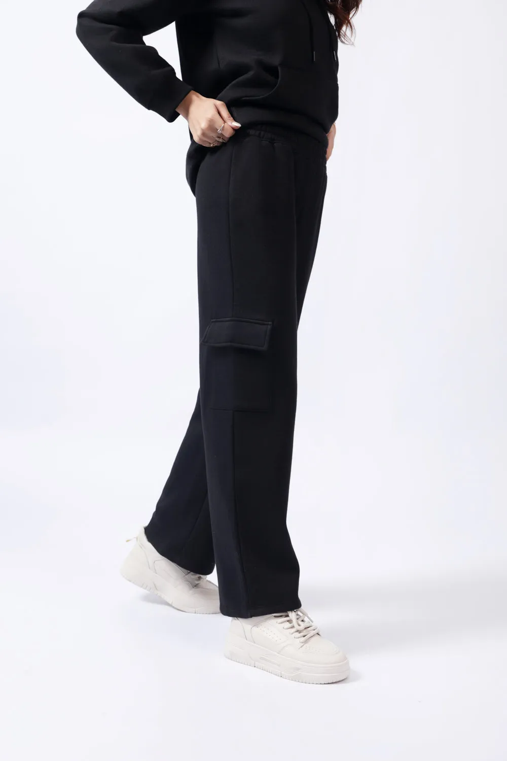 WIDE LEG CARGO PANTS