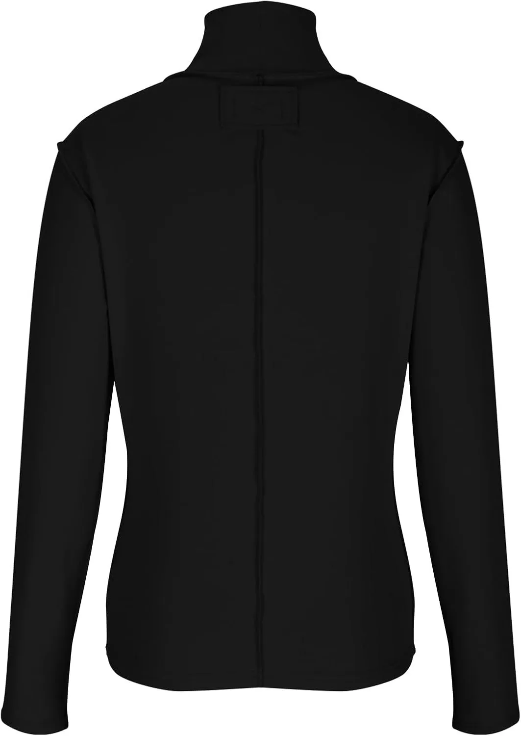 Women's Turtleneck Shirt Long Sleeve Mock Neck Slim Fit Tops Thermal Base Layer Soft Lightweight Stretch Undershirts