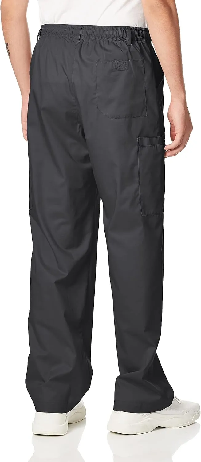 WonderWink Men's Petite Wonderwork Men's Cargo Scrub Pant Short