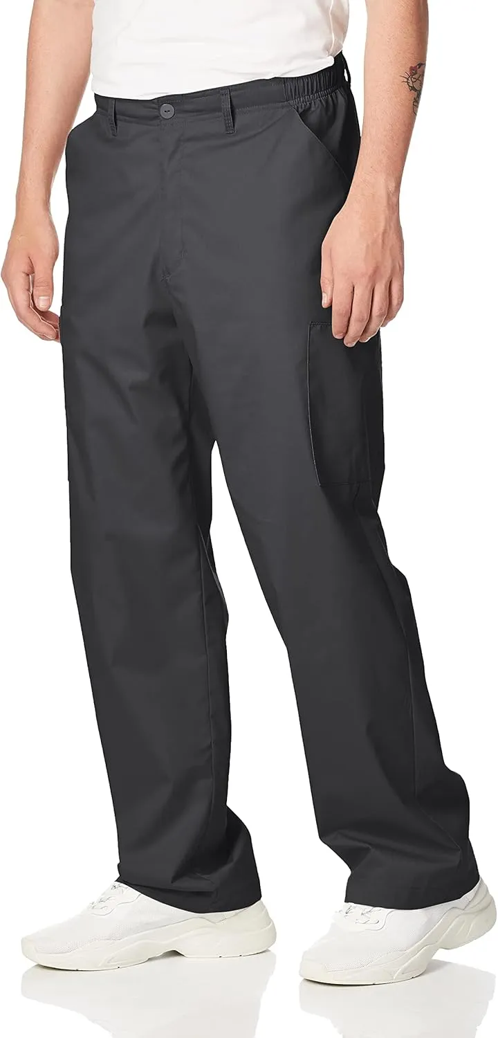 WonderWink Men's Petite Wonderwork Men's Cargo Scrub Pant Short