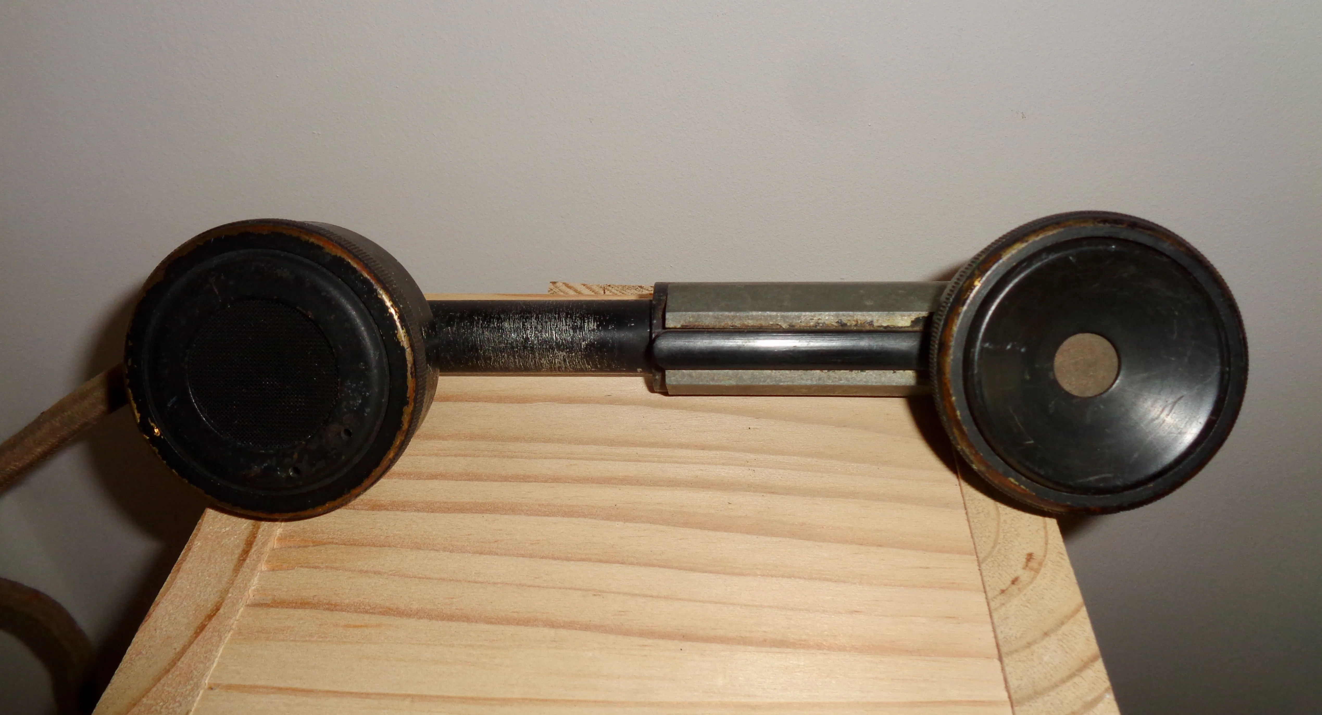WW1 1915 Ericsson Fullerphone D III Trench Telephone Handset
